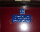 Régie des recettes - Direction du commerce extérieur